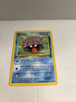 1999 Pokemon Fossil Shellder 1st Edition 54/62 Gem Mint Rare card - Image 2