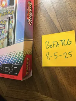 Pokemon TCG Scarlet & Violet Prismatic Evolutions Binder Collection Damaged Box - Image 2
