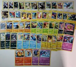Pokemon TCG Trading Cards - Lot of 52 Non-Holo Rares Cards - Various Sets - Image 1