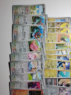 Lot Of 160 Pokemon Trading Cards TCG - Holo & Reverse Holo - Commons & Uncommons - Image 2