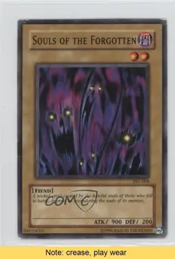Souls of the Forgotten Unlimited YuGiOh Pharaoh's Servant #PSV-098 2002 READ 2u3 - Image 1