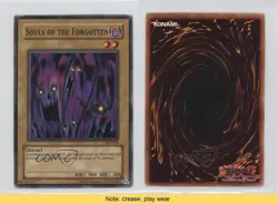 Souls of the Forgotten Unlimited YuGiOh Pharaoh's Servant #PSV-098 2002 READ 2u3 - Image 3