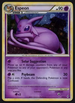 Espeon 4/95 Call of Legends Holo Rare Pokemon TCG - Image 1