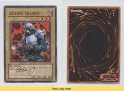 Science Soldier Unlimited YuGiOh Pharaoh's Servant #PSV-097 2002 READ 1a1 - Image 3