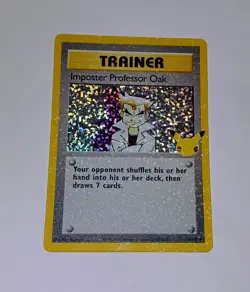 Imposter Professor Oak 73/102 - Celebrations - Classic - Holo 25th - Pokemon - Image 1