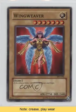 Wingweaver Unlimited YuGiOh Pharaoh's Servant #PSV-096 2002 READ 2u3 - Image 1