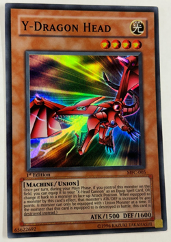 Yugioh MFC-005 Y-Dragon Head 1st Ed. Vintage Original NM+ - Image 2