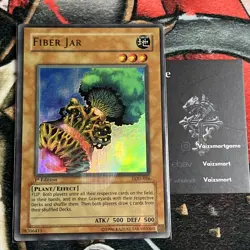 Fiber Jar LOD-056 Ultra Rare 1st Edition NM FADED OG YUGIOH RETRO - Image 1