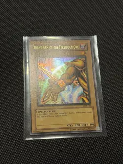 Right Arm of the Forbidden One LOB-122 Exodia Yugioh Ultra Rare - Image 2