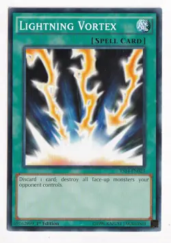 YUGIOH TCG LIGHTNING VORTEX YS14-EN023 COMMON 1ST EDITION - Image 1