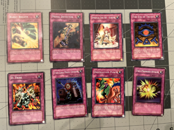 YuGiOh Cards BUNDLE Trap Cards (Ungraded, Good Condition) - Image 1