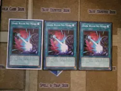 YUGIOH 3X DARK RULER NO MORE SDCH-EN027 COMMON 1ST ED NM - Image 1