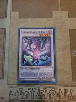 YUGIOH SAMSARA DRAGON OF REBIRTH DUEA-EN052 SUPER UNLIMITED ED NM - Image 1