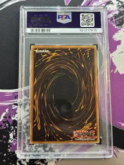 Yugioh Right Arm of the Forbidden One LOB-122 Ultra Rare Unlimited PSA 9 OG PRIN - Image 2
