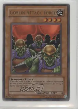 Goblin Attack Force Unlimited YuGiOh Pharaoh's Servant #PSV-094 2002 0l4h - Image 1