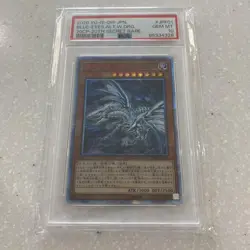PSA10 Blue Eyes Alternative White Dragon 20th Secret Rare Yugioh JP - Image 1