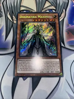 Dogmatika Maximus ROTD-EN009 Secret Rare Near Mint 1st Edition Yugioh - Image 1