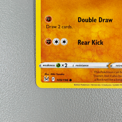 Pokemon TCG Card - Rockruff 109/196 Common | 2022 Lost Origin | NM/Mint - Image 3