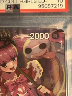 [PSA10] 2023 ONE PIECE JAPANESE OP01-077 PERONA PREMIUM CARD COLL -GIRLS ED- - Image 4