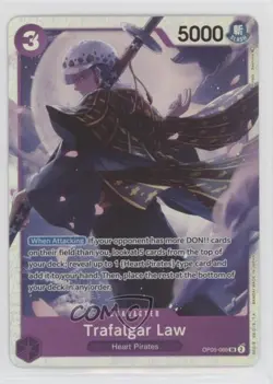 2023 One Piece Card Game: Awakening of the New Era OP05 SR Trafalgar Law 1i1o - Image 1