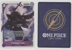 2023 One Piece Card Game: Awakening of the New Era OP05 SR Trafalgar Law 1i1o - Image 3