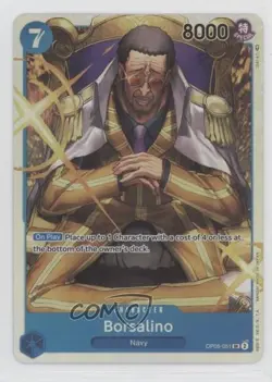 2023 One Piece Card Game: Awakening of the New Era OP05 SR Borsalino 1i1o - Image 1
