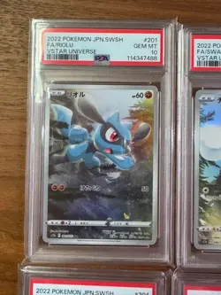 [ALL PSA10] vstar Universe Pikachu AR 9 consecutive numbers V Uni Pokemon Card - Image 3
