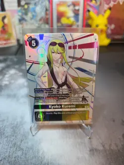 Digimon Card Game Kyoko Kuremi BT22-101 SEC Cyber Eden - Image 1