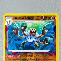 Pokemon TCG Card - Barbaracle 107/196 Reverse Holo Rare | 2022 Lost Origin | NM - Image 3