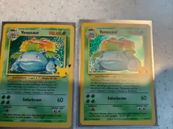 Pokemon TCG: Venusaur 15/102 Celebrations: Classic Collection Holo Card - Image 1
