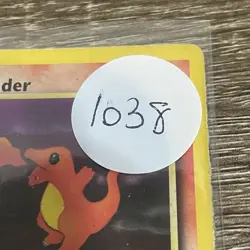 Pokemon Card - 1st Edition French Charmander Salameche 50/82 Team Rocket FR - Image 4