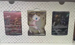 Pokemon 151 Mew & Mewtwo Ultra Premium Collection UPC 3 Card Promo Set - Image 1