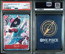 2025 PSA 10 Brook ST21-012 Stard Deck EX (Gear 5) ONE PIECE Card Game Japanese - Image 3