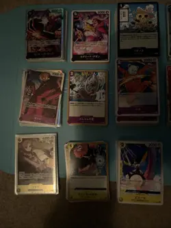 One Piece TCG Japanese Card Lot - 400+ Cards Total! - Image 3