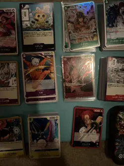 One Piece TCG Japanese Card Lot - 400+ Cards Total! - Image 5