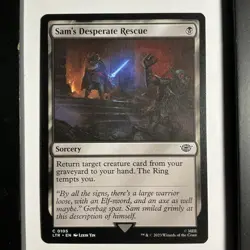 MTG Sam’s Desperate Rescue The Lord Of The Rings #105 Regular (Common) - Image 1
