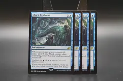 Magic The Gathering MTG Shark Typhoon 4x Regular - Image 1