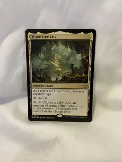 MTG Magic the Gathering Three Tree City (260/427) Bloomburrow NM - Image 1