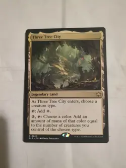 MTG Magic the Gathering Three Tree City (260/427) Bloomburrow NM - Image 1