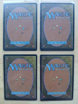 MTG Fallen Empires Hymn to Tourach 4x Variation LP - Image 2