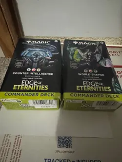 -Set of 2- Commander Decks Edge of Eternities EOE MTG - Image 1