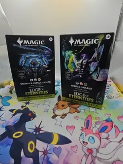 -Set of 2- Commander Decks Edge of Eternities EOE MTG - Image 1