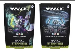 -Set of 2- Commander Decks Edge of Eternities EOE MTG - Image 1