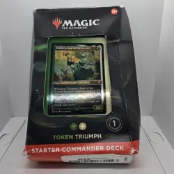 Magic the Gathering MtG Starter Commander Deck TOKEN TRIUMPH **READ - Image 1