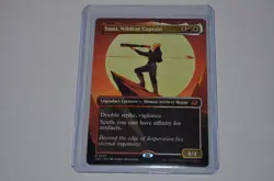 MTG magic EDGE OF ETERNITIES eoe mythic SAMI WILDCAT CAPTAIN #301 borderless - Image 1