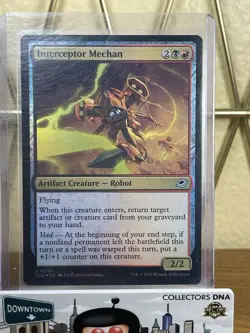 Interceptor Mechan #0220 Foil Magic The Gathering MTG Edge Of Eternities - Image 1
