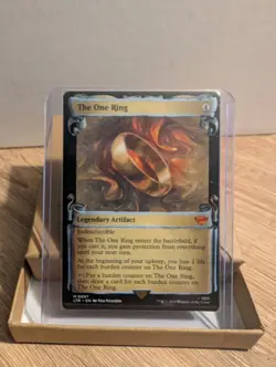 The One Ring Showcase Scrolls MTG Lord Of The Rings Tales Of Middle Earth 0697 - Image 1