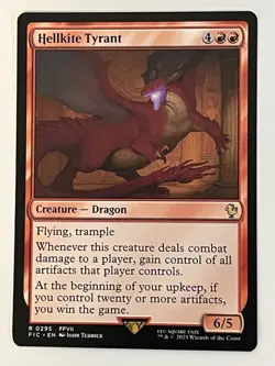 Hellkite Tyrant Commander: Final Fantasy Non-Foil Regular MTG - Image 1