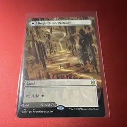 MTG Brightclimb Pathway / Grimclimb Pathway Borderless Zendikar Rising Rare NM - Image 1