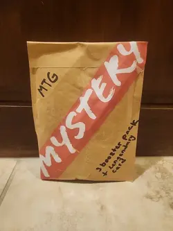MTG Magic the Gathering Mystery Gift Bag - 3 Booster Packs +1 Collector Hit Card - Image 1
